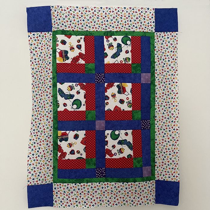 Baby Brights Baby Quilt